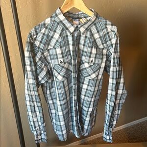 Men's Patagonia Blue Plaid Shirt